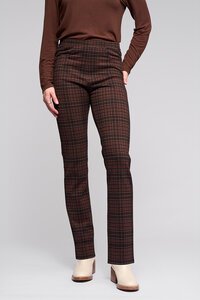 Vassalli Empire Wide Leg Ponti Pant - Cherry