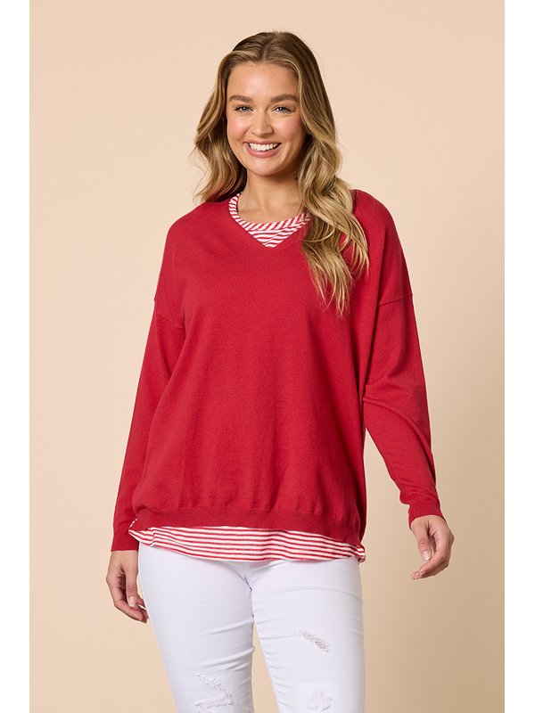 Threadz Double Take 2 in 1 Top
