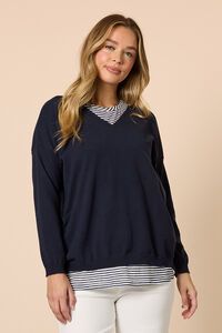 Threadz Double Take 2 in 1 Top