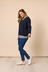 Threadz Double Take 2 in 1 Top