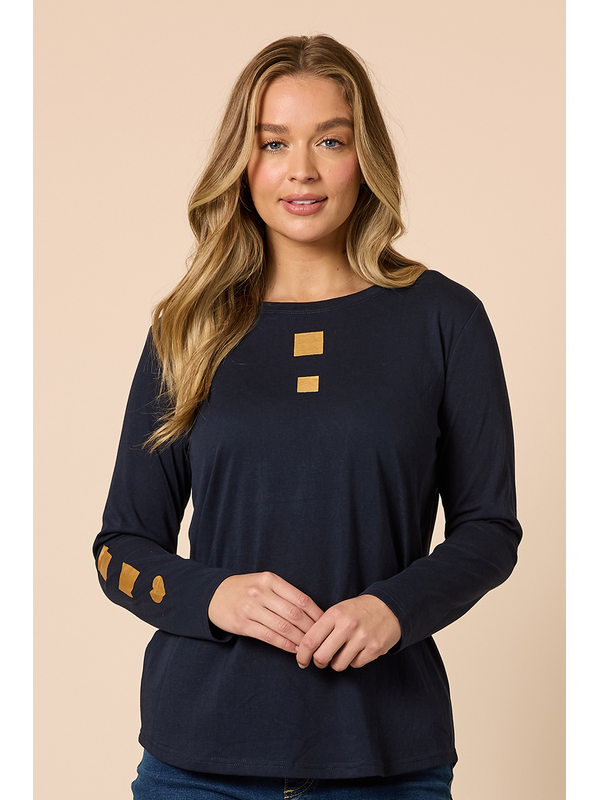 Threadz Hearts Square Tee