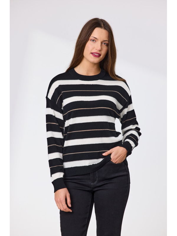 Newport Naomi Stripe Merino Jumper