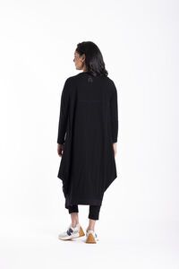 Jellicoe Urban Fold Dress Noir