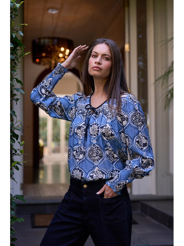 Loobies Story Taj Mahal Blouse - PRE ORDER
