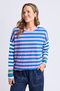 Elm Taffy Stripe Long Sleeve Tee