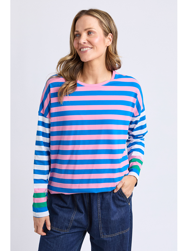 Elm Taffy Stripe Long Sleeve Tee