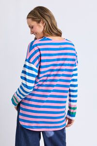 Elm Taffy Stripe Long Sleeve Tee