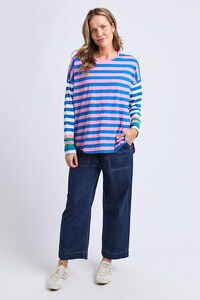 Elm Taffy Stripe Long Sleeve Tee