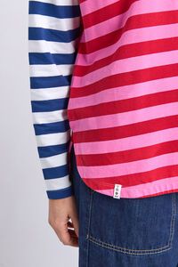 Elm Rouge Stripe Long Sleeve Tee