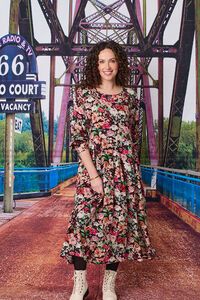 Classified Toulon Printed Dress