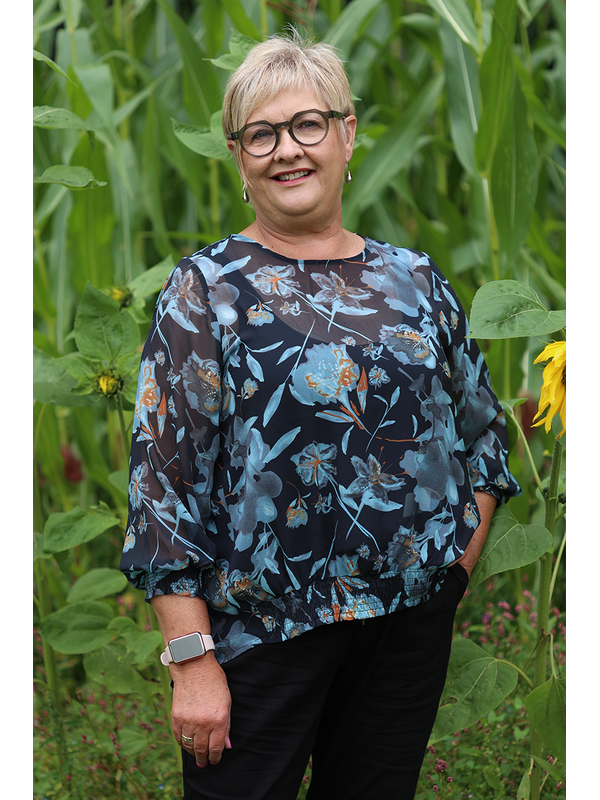 Memo Shirred Detail Top