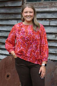 Memo Shirred Detail Top