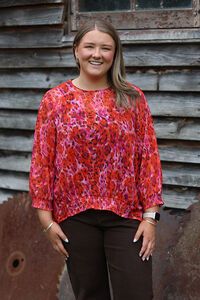 Memo Shirred Detail Top