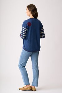 Oh Three Spots & Stripes Jumper