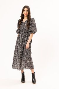 Seeking Lola Bold Floral Echo Dress