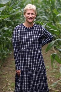 Memo Velveteen Dress