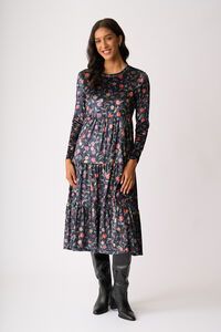 Memo Velveteen Dress