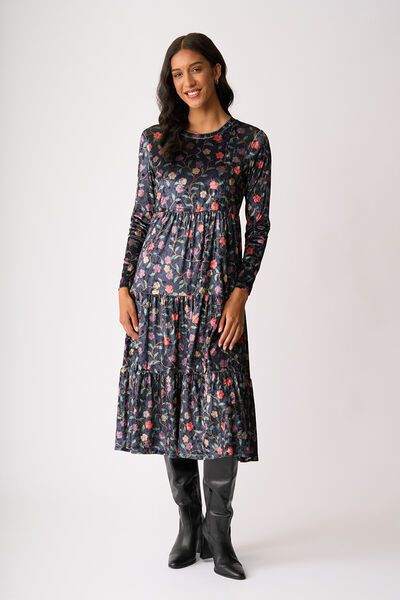 Memo Velveteen Dress-new-Preen