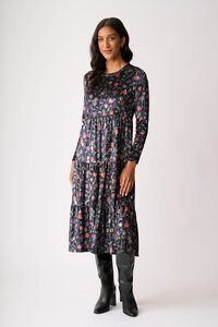 Memo Velveteen Dress