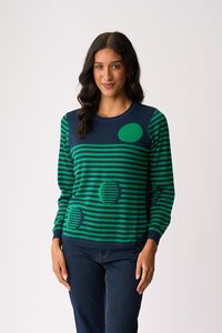 Memo Scoop The Spots & Stripes Jumper