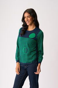 Memo Scoop The Spots & Stripes Jumper