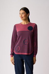 Memo Scoop The Spots & Stripes Jumper