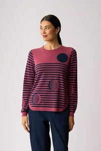 Memo Scoop The Spots & Stripes Jumper