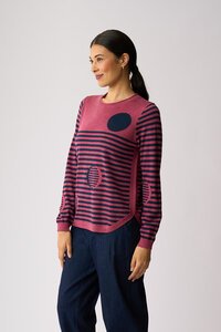 Memo Scoop The Spots & Stripes Jumper