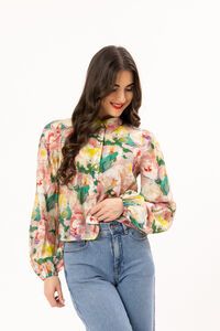 Leila + Luca Floral Rhapsody Valentina Blouse