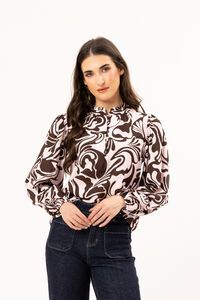Leila + Luca S’mores Romance Blouse