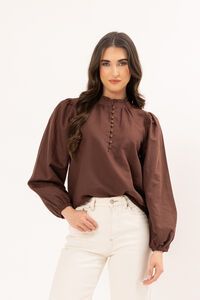 Leila + Luca Chocolate Romance Blouse
