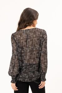 Seeking Lola Cross hatch Wishful Top