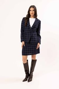 Seeking Lola Boutique Check Skirt