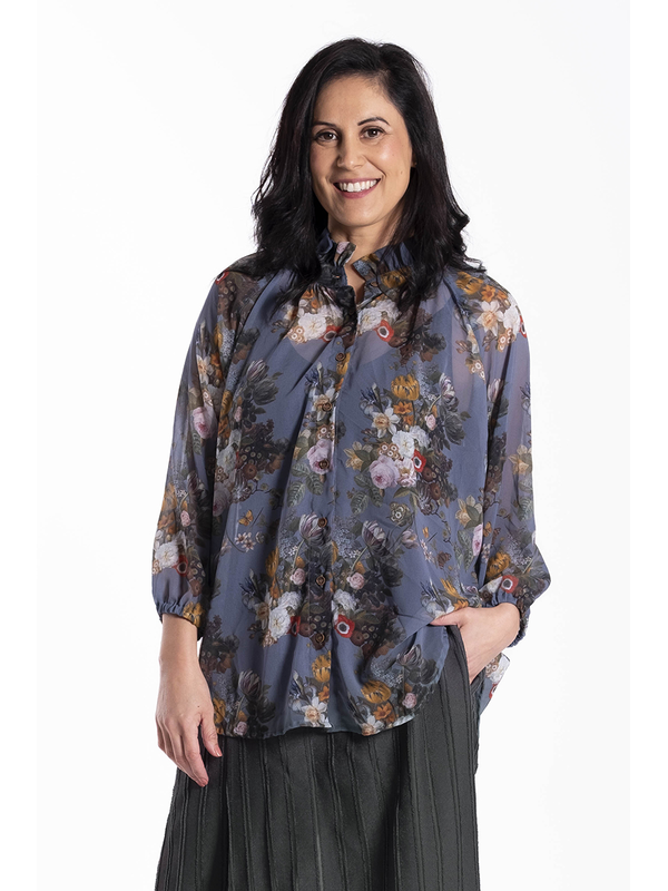 Jellicoe Delight Blouse Wild Flowers