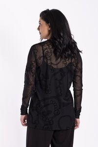 Jellicoe Non-Turtle Top Tassles & Chains Black