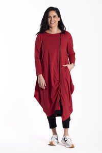 Jellicoe Urban Fold Dress Scarlett