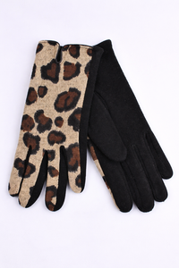 Alice + Lily Animal Print Gloves