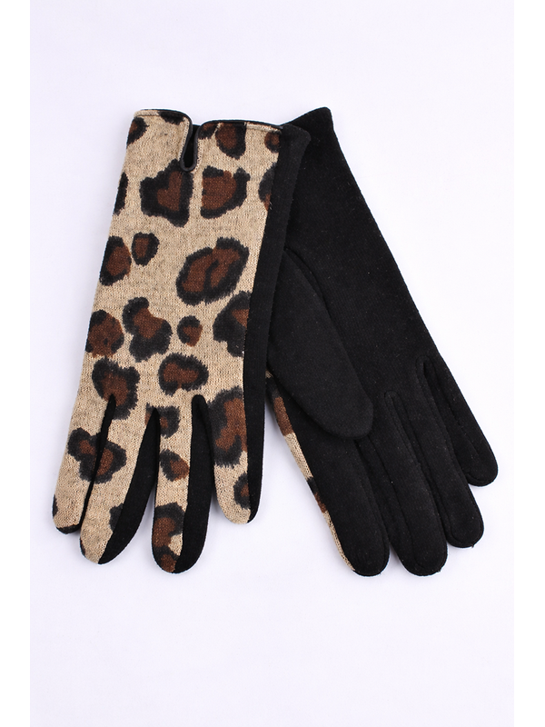 Alice + Lily Animal Print Gloves