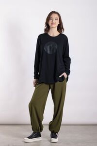 Deeanne Hobbs Pocket Drift Top Black