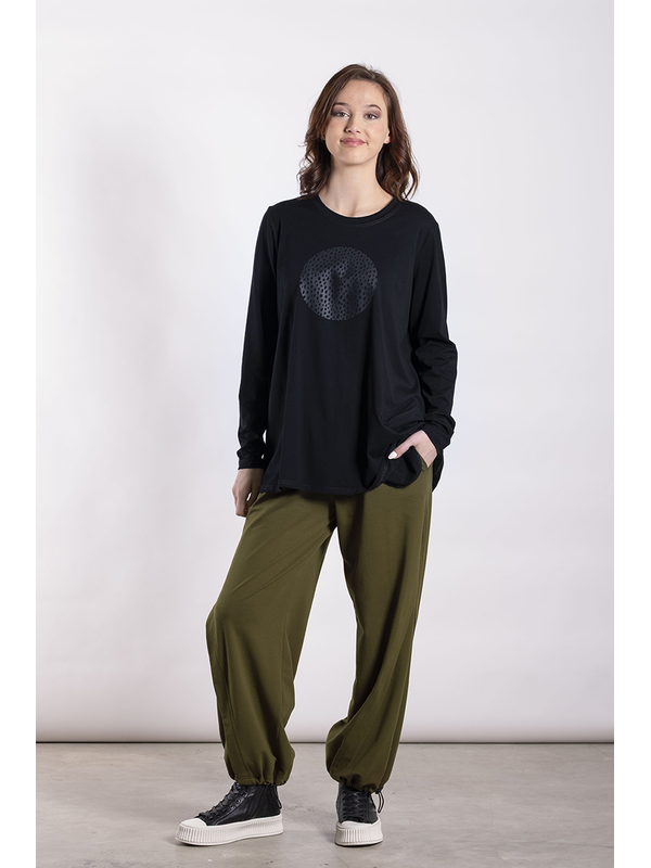 Deeanne Hobbs Pocket Drift Top Black