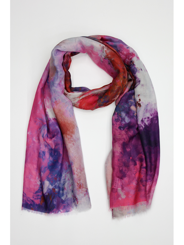 Alice + Lily Watercolour Drift Scarf