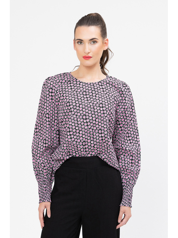 Seeking Lola Pink Daisy Charlie Top