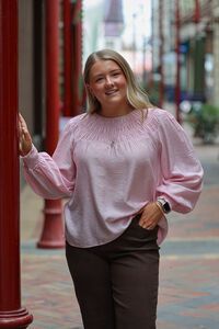 Seeking Lola Blush Devotion Top