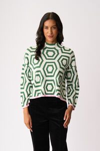 Foil Bee Bold Sweater