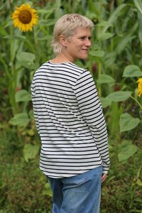 Foil Striped Long Sleeve T-Shirt