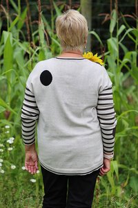 Oh Three Spots & Stripes Jumper