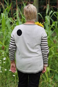 Oh Three Spots & Stripes Jumper