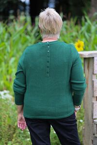 Foil Placket Detail Jumper