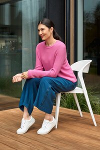 Foil Placket Detail Jumper