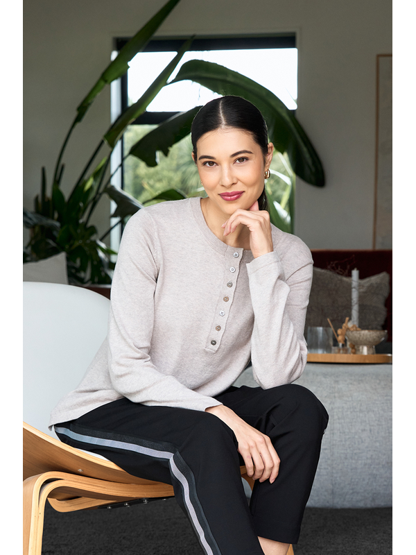 Oh Three Henley Sweater